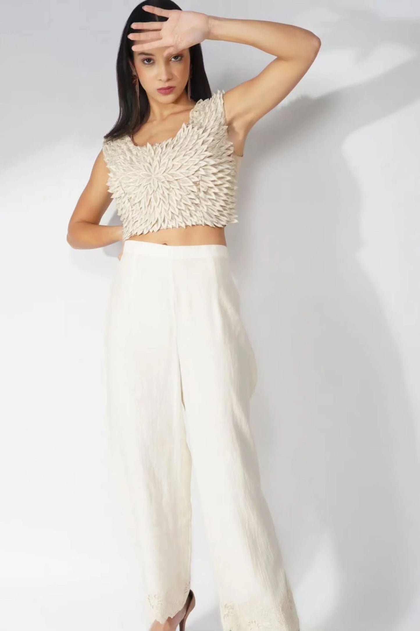 3d Sunflower Bustier And Jacket Set