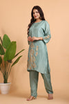 Sky Blue silk kurta set